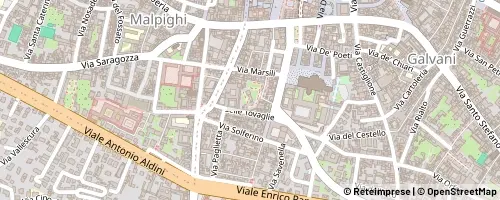 Mappa Bologne