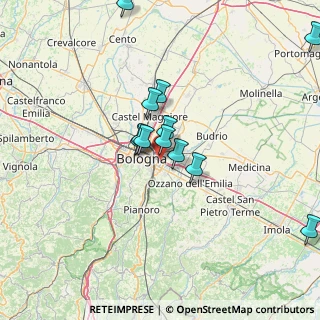 Mappa Via Giuseppe Rivani, 40138 Bologna BO, Italia (15.32692)