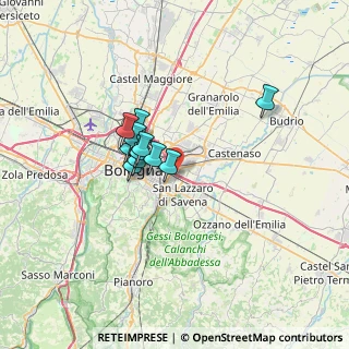 Mappa Via Giuseppe Rivani, 40138 Bologna BO, Italia (4.71909)
