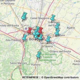 Mappa Via F. Argelati, 40138 Bologna BO, Italia (5.626)