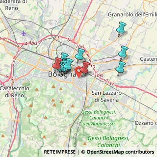 Mappa Via F. Argelati, 40138 Bologna BO, Italia (2.67667)
