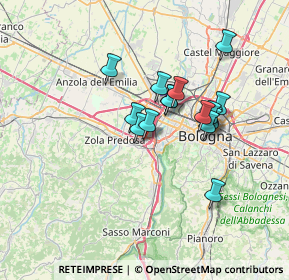 Mappa Via Caduti di Melissa, 40033 Casalecchio di Reno BO, Italia (5.565)