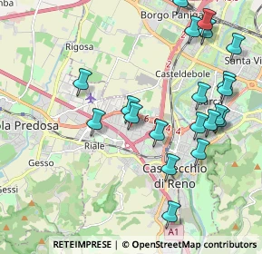Mappa Via Caduti di Melissa, 40033 Casalecchio di Reno BO, Italia (2.287)