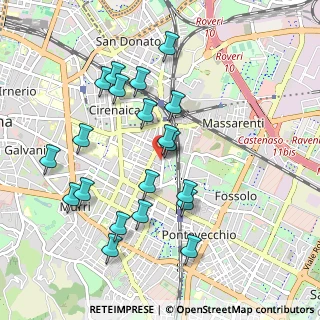 Mappa Via Azzurra, 40138 Bologna BO, Italia (0.986)