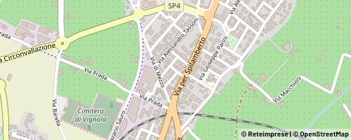 Mappa Vignola