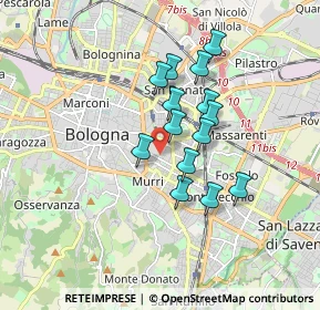 Mappa Albertoni, 40138 Bologna BO, Italia (1.37)