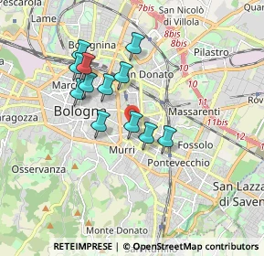 Mappa Albertoni, 40138 Bologna BO, Italia (1.50333)