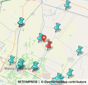 Mappa Via del Castello, 48022 Lugo RA, Italia (6.222)