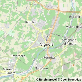 Mappa Vignola