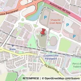Mappa Via Antonio de Curtis, 11, 40069 Zola Predosa BO, Italia, 40069 Casalecchio di Reno, Bologna (Emilia Romagna)