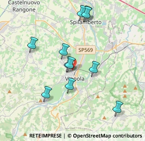 Mappa 41058 Vignola MO, Italia (3.66273)