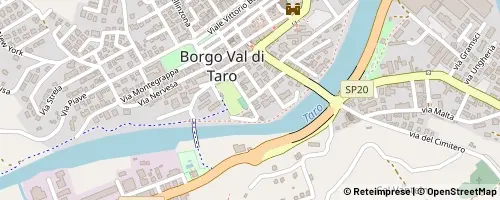 Mappa Borgo Val di Taro