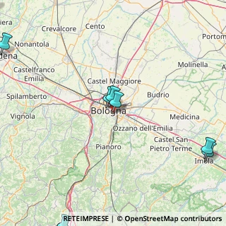 Mappa Via Jacopo della Lana, 40137 Bologna BO, Italia (34.94438)