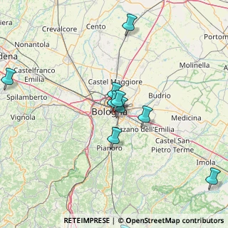 Mappa Via Jacopo della Lana, 40137 Bologna BO, Italia (18.79909)