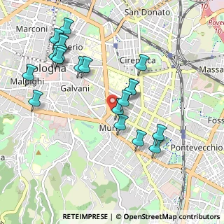 Mappa Via Guido Guinizelli, 40137 Bologna BO, Italia (1.066)