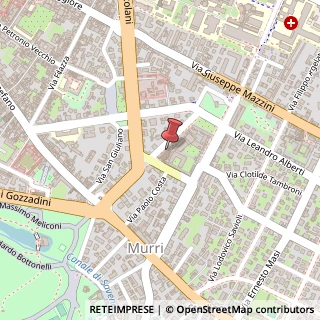 Mappa Via Guido Guinizelli, 5, 40125 Bologna, Bologna (Emilia Romagna)