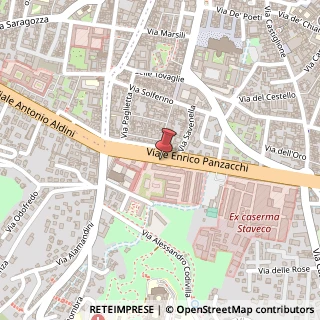 Mappa Viale Enrico Panzacchi, 19, 40136 Bologna, Bologna (Emilia Romagna)