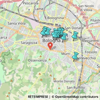 Mappa Viale Enrico Panzacchi, 40124 Bologna BO, Italia (1.35083)