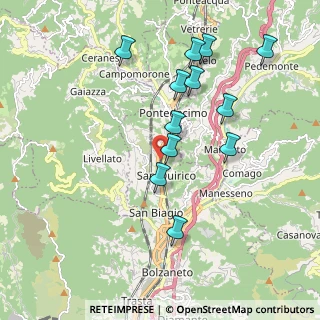 Mappa Via Fiorenzo Semini, 16163 Genova GE, Italia (1.93417)