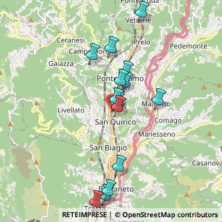 Mappa Via Fiorenzo Semini, 16163 Genova GE, Italia (1.90714)