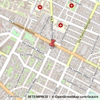 Mappa Via Ernesto Masi, 4, 40137 Bologna, Bologna (Emilia Romagna)