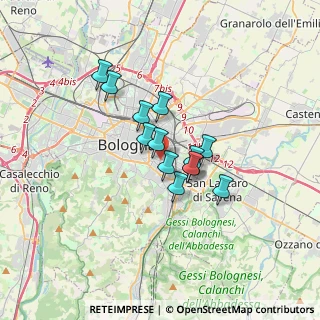 Mappa Via Ernesto Masi, 40137 Bologna BO, Italia (2.34385)
