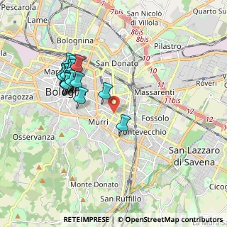 Mappa Via Ernesto Masi, 40137 Bologna BO, Italia (1.91056)