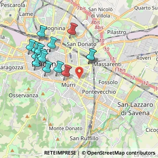 Mappa Via Ernesto Masi, 40137 Bologna BO, Italia (2.10133)