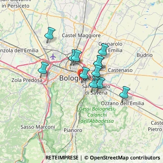 Mappa Via Ernesto Masi, 40137 Bologna BO, Italia (5.1125)