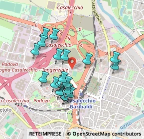 Mappa Via Isonzo, 40033 Casalecchio di Reno BO, Italia (0.4125)