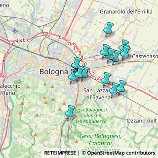 Mappa Via Vetulonia, 40139 Bologna BO, Italia (3.28063)