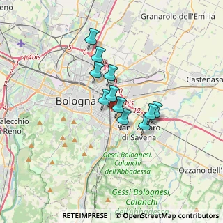 Mappa Via Vetulonia, 40139 Bologna BO, Italia (2.38182)