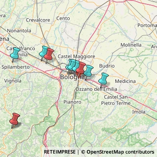 Mappa Via Vetulonia, 40139 Bologna BO, Italia (14.83727)