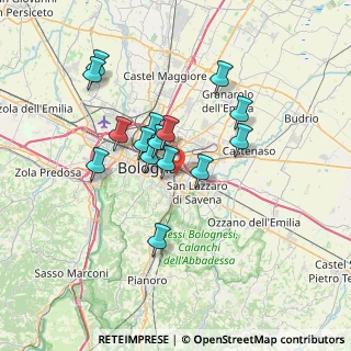 Mappa Via Vetulonia, 40139 Bologna BO, Italia (6.016)
