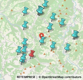 Mappa Regione Ca di Lu, 12050 San Benedetto Belbo CN, Italia (4.542)