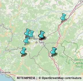 Mappa Via Pieve, 43043 Borgo Val di Taro PR, Italia (10.95563)