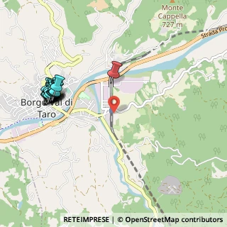 Mappa Via Pieve, 43043 Borgo Val di Taro PR, Italia (1.2335)