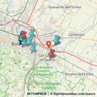 Mappa A14, 40139 Bologna BO, Italia (4.168)