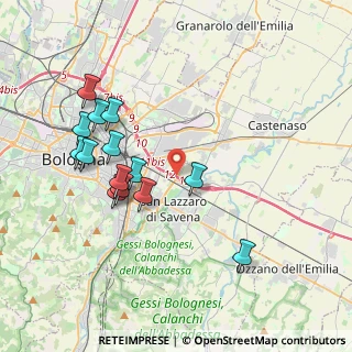 Mappa A14, 40139 Bologna BO, Italia (3.91429)