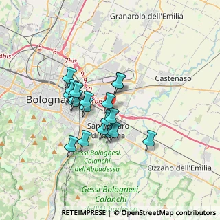 Mappa A14, 40139 Bologna BO, Italia (2.7625)