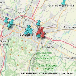 Mappa Fossolo, 40139 Bologna BO, Italia (3.628)