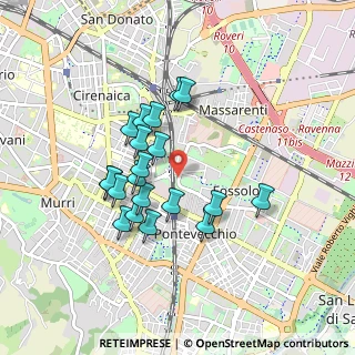 Mappa Fossolo, 40139 Bologna BO, Italia (0.7615)