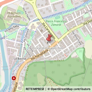 Mappa Via dei Carracci, 3, 40033 Casalecchio di Reno, Bologna (Emilia Romagna)