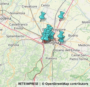 Mappa Via dei Macabraccia, 40033 Casalecchio di Reno BO, Italia (6.82417)