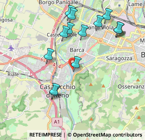 Mappa Via dei Macabraccia, 40033 Casalecchio di Reno BO, Italia (2.14929)