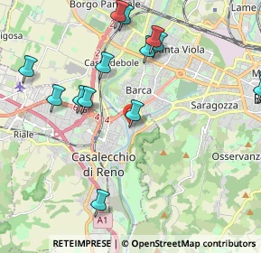 Mappa Via dei Macabraccia, 40033 Casalecchio di Reno BO, Italia (2.42857)