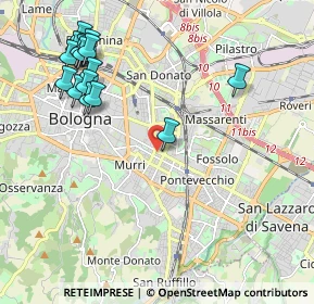 Mappa Via Mazzini, 40033 Bologna BO, Italia (2.48688)