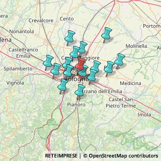 Mappa Via Mazzini, 40033 Bologna BO, Italia (9.10667)