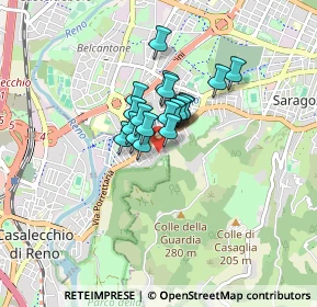 Mappa Via Marroni, 40033 Casalecchio di Reno BO, Italia (0.479)