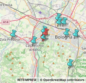 Mappa Via Marroni, 40033 Casalecchio di Reno BO, Italia (3.54727)